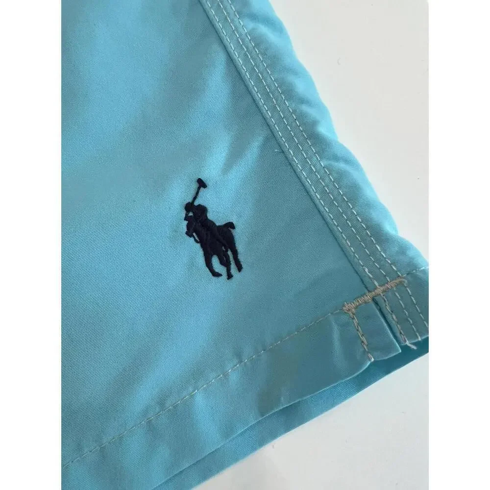 Polo Ralph Lauren $85 Big & Tall Men's  Blue Solid Swim Trunks 3XB